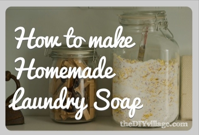 Make Your Own Dry Laundry Soap Recipe