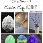 Creative DIY Easter Egg Projects at: theDIYvillage.com