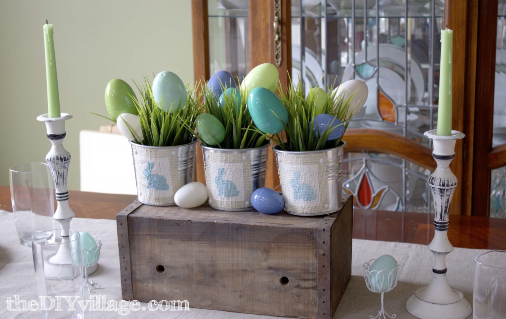 Easter Centerpiece by: theDIYvillage.com