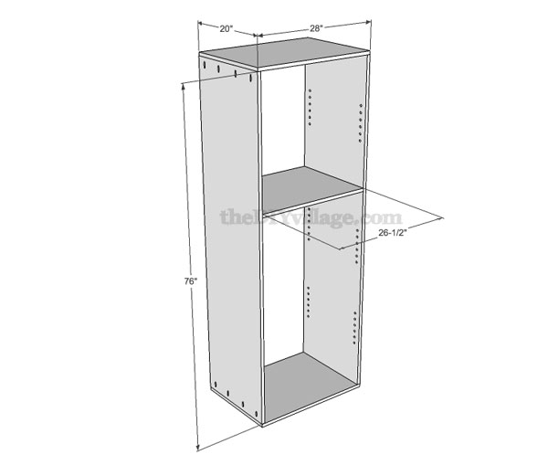 How do you build a pantry?