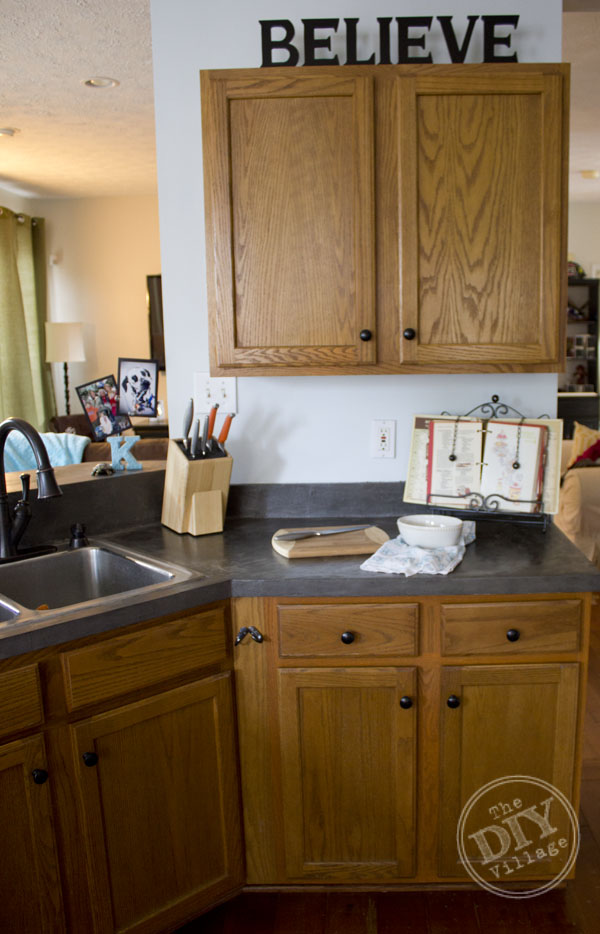 Counter Makeover Sink