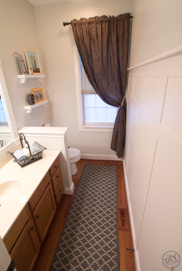 A Bathroom Makeover on a Budget! - The DIY Village