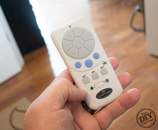 how do i program my harbor breeze remote to my fan