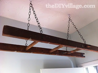 Laundry Room Ladder Drying Rack Re Purposed Ladders