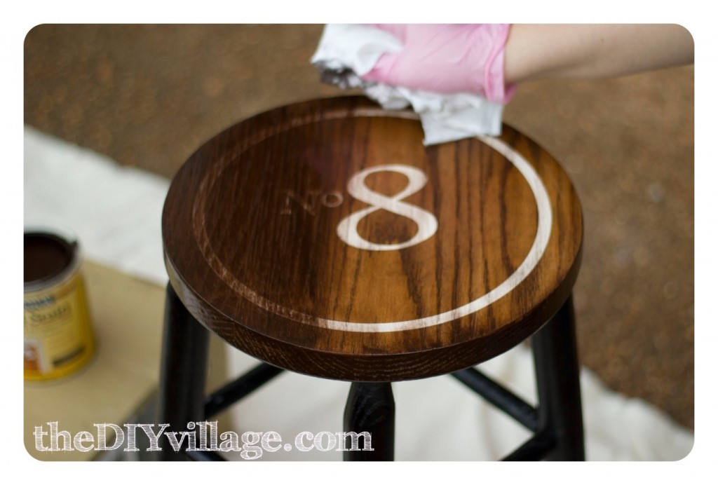 Vintage Industrial Bar Stools