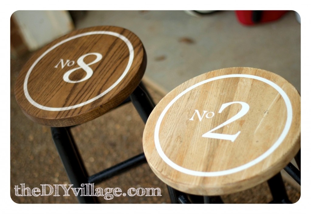 Vintage Industrial Bar Stools