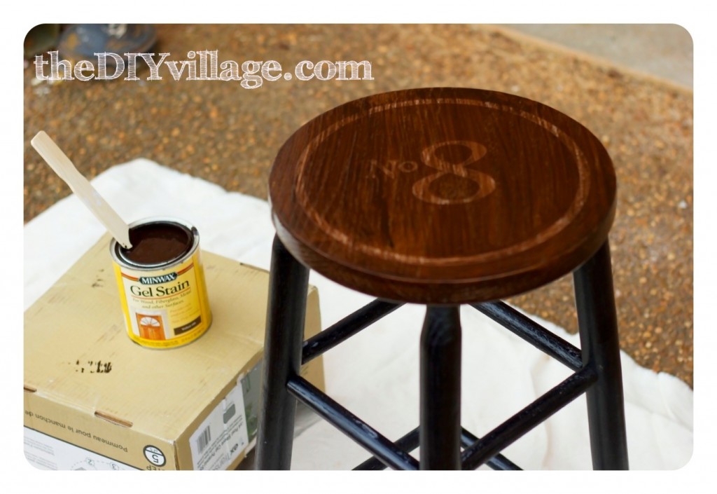 Vintage Industrial Bar Stools