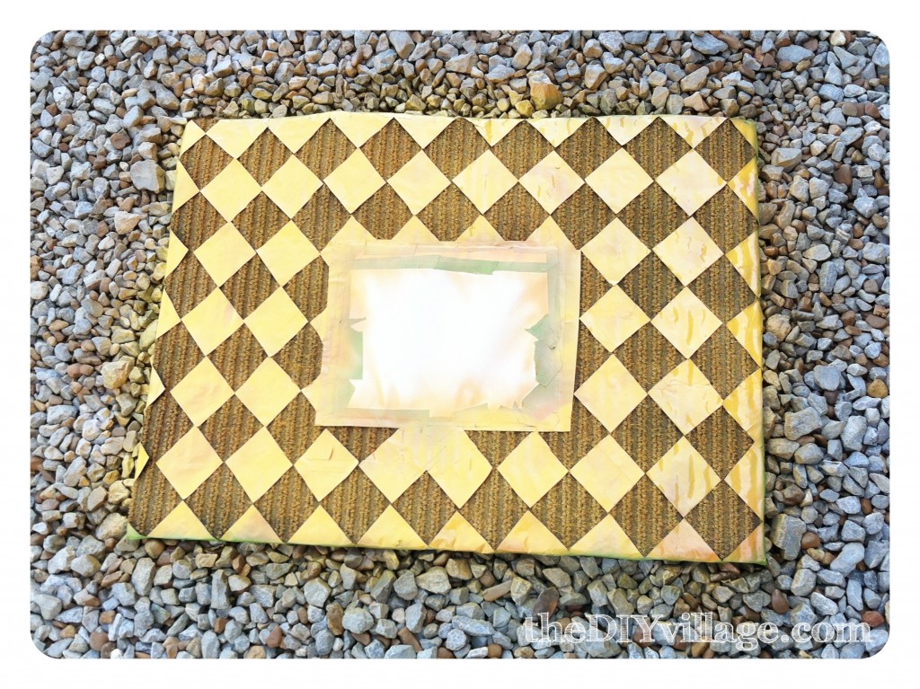 Diamond Pattern Rug