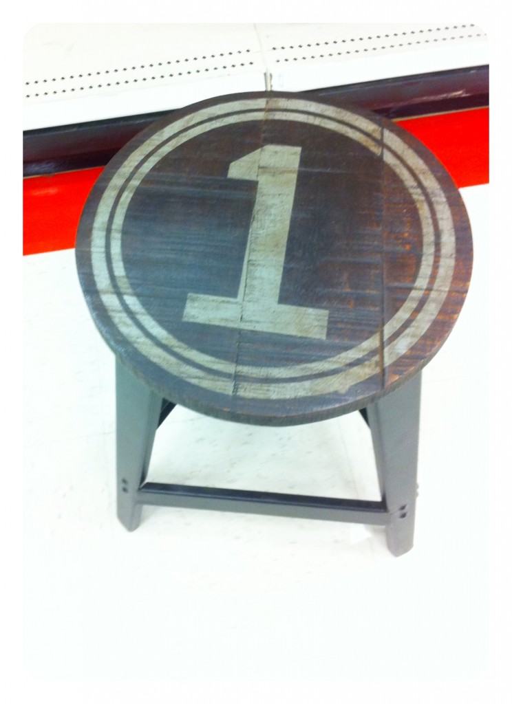 Numbered Bar Stools