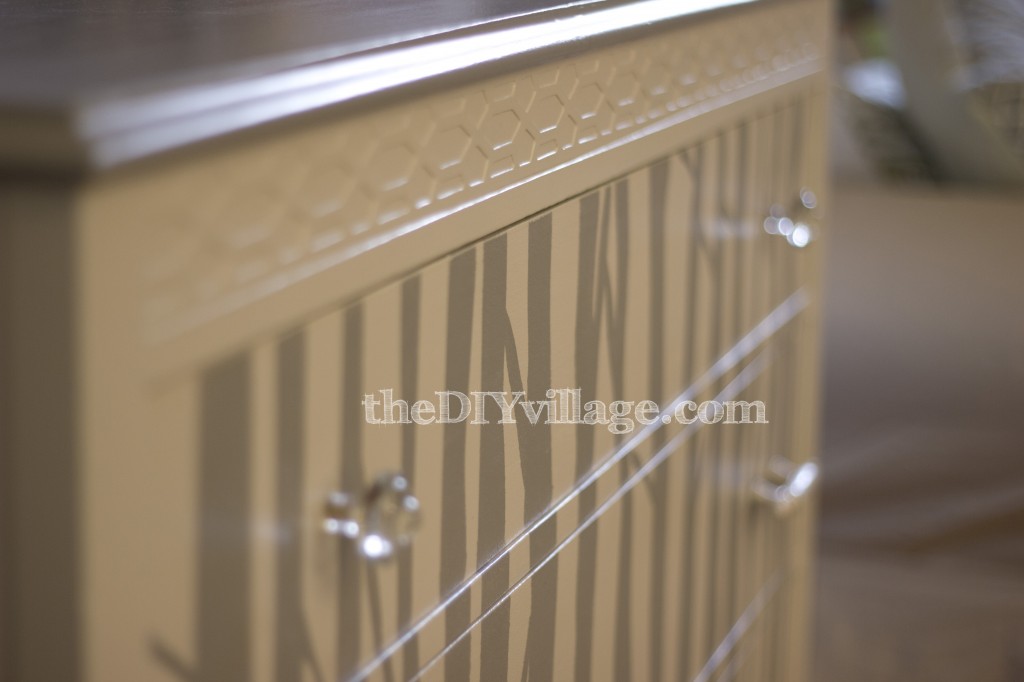 Stenciled Dresser