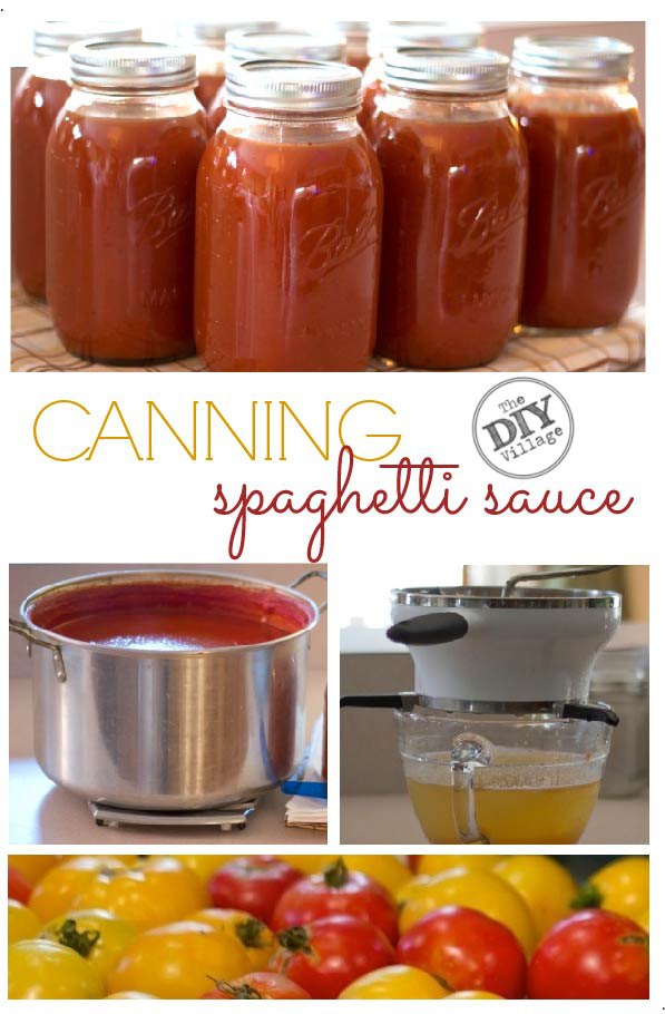 DIY Canning spaghetti sauce, home preserving step by step.  #pressurecooking #tomatoes #spaghettisauce #canning #gardenfresh #garden #homepreserving