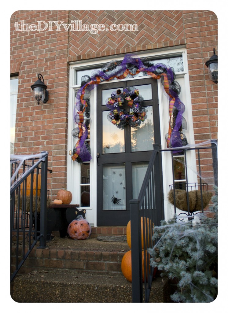 Halloween Porch 2012 - the DIY village