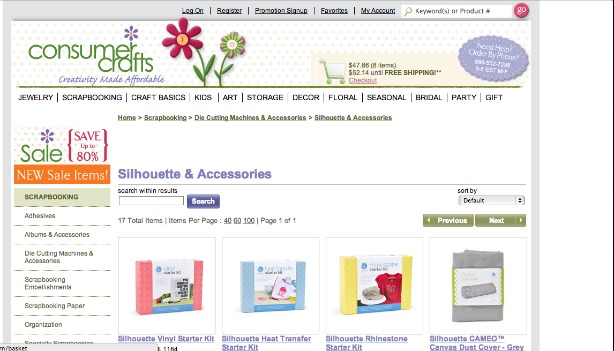Consumer crafts deals