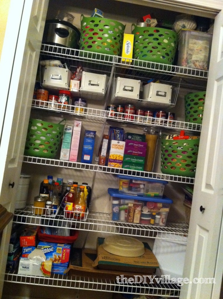 Organized Kitchen Pantry