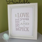 Bushel and a Peck Free Printable at: theDIYvillage.com