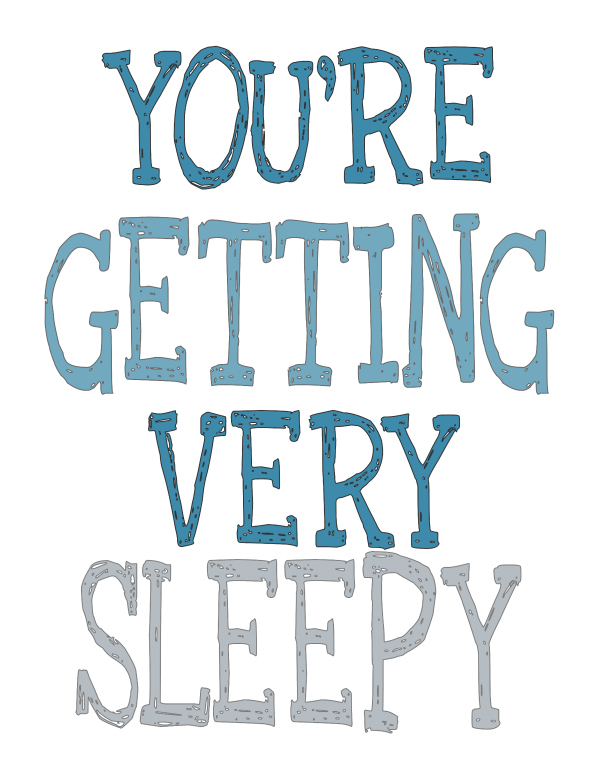 Getting Sleepy Free Printable at theDIYvillge.com