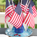 Patriotic Summer Tablescape