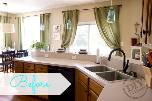 Kitchen Countertop Makeover The Diy Village