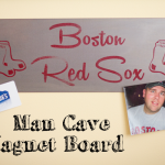 Manly (man cave) Magnetic (magnet) Board Tutorial #LowesCreator