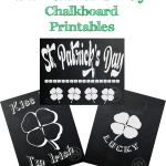 St. Patrick's Day chalkboard printables plus 22 other awesome freebies