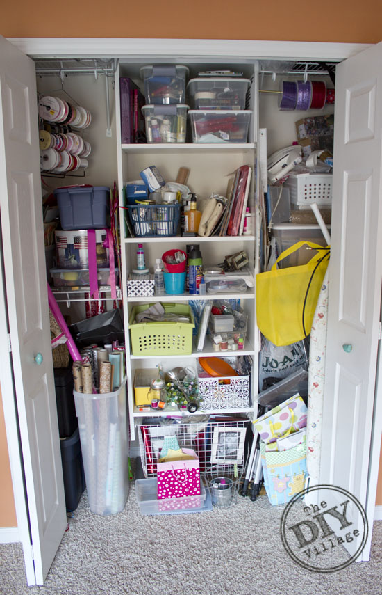 Craft Room Closet ... fail