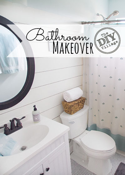 Small bathroom makeover  - guest bathroom update