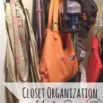 Fast easy closet organization