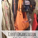Fast easy closet organization