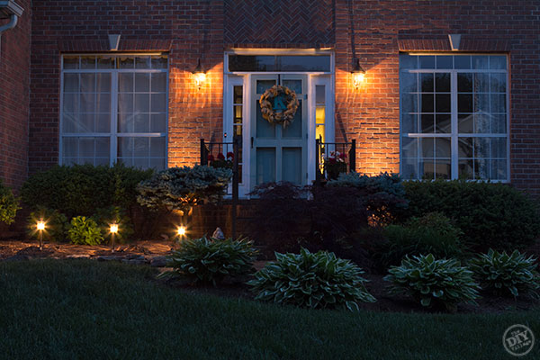 Enhancing Curb Appeal with landscape lighting