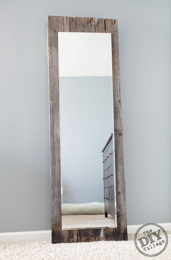 Reclaimed barnwood Mirror