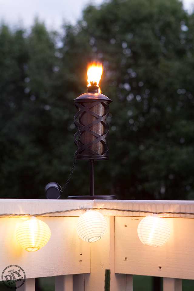 Tabletop Citronella Torches