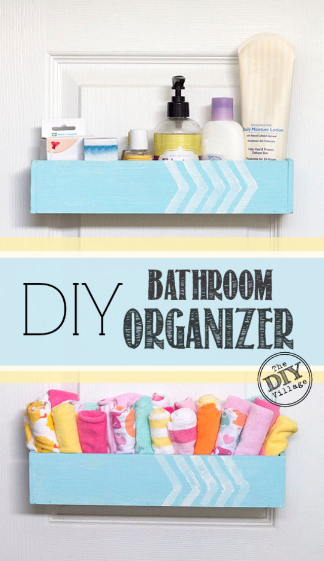 DIY Bathroom Storage & Organization 