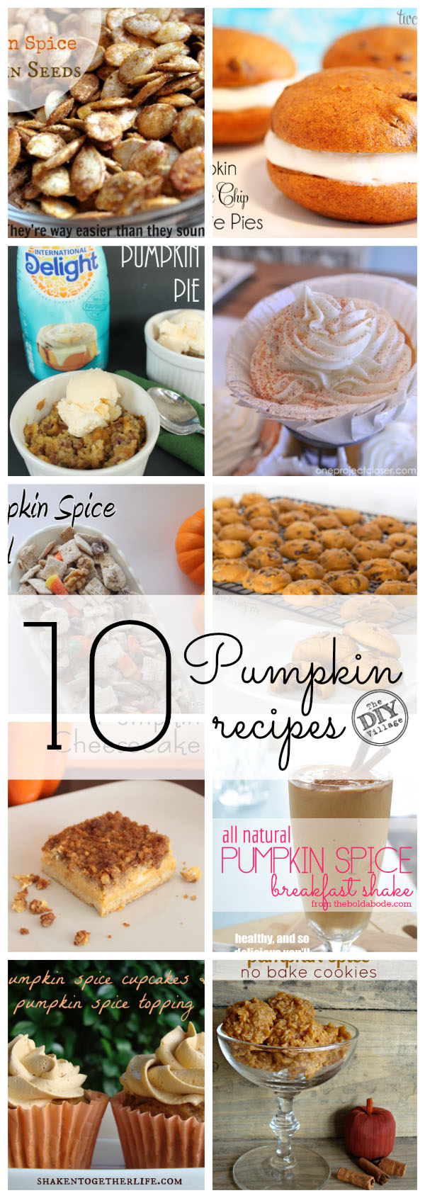 10 pumpkin recipes for fall