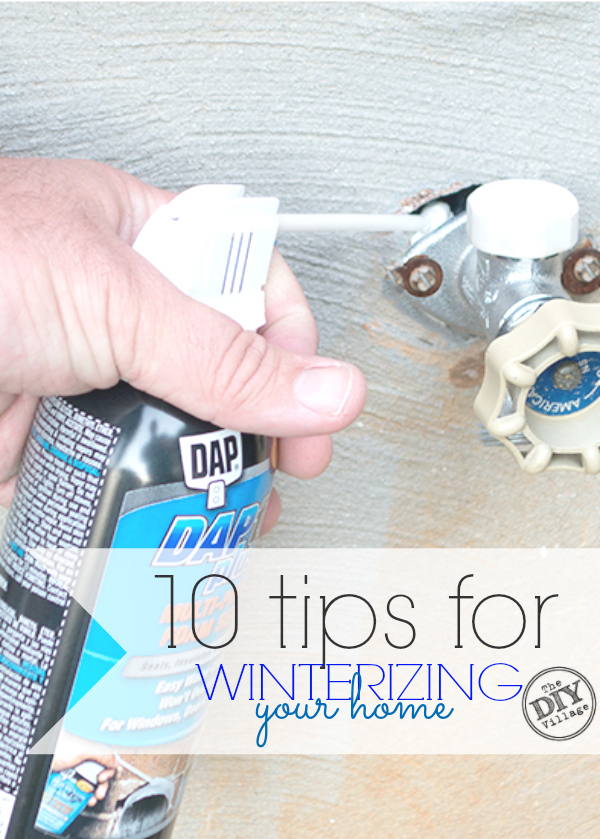 Ten great tips for winterizing your home.  Get your home ready for the winter months before it gets too cold. Adding this to my must do list!