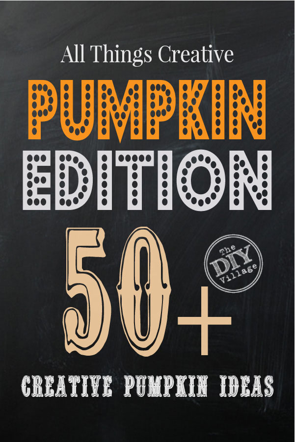 Over 50 ideas - All Things Creative Pumpkins and gourds