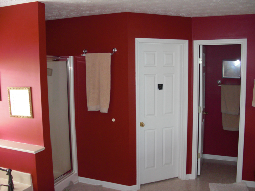 Master Bathroom Before