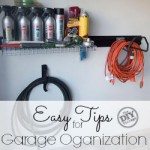 Easy tips for garage organization