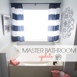 Easy Master Bathroom Update