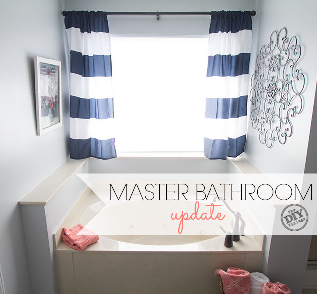 Easy Master Bathroom Update