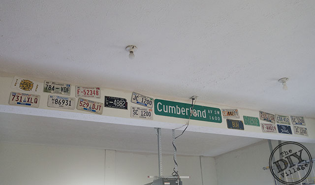 How to hang license plates without using nails