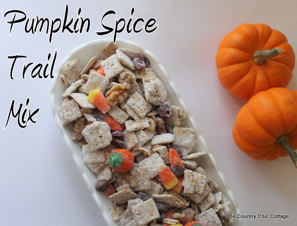 pumpkin spice trail mix