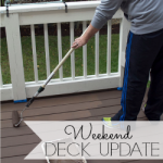 Wear and tear on your deck is normal especially if you have pets. Give your deck a weekend update, making it look good as new!
