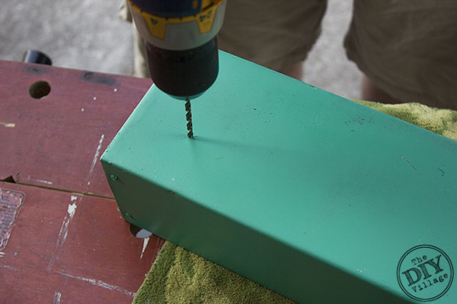 Drainage holes are important for allowing excess water to run out of the planter on your living wall