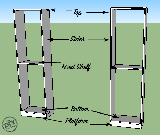 How To Build Custom Bookcases The Diy Village