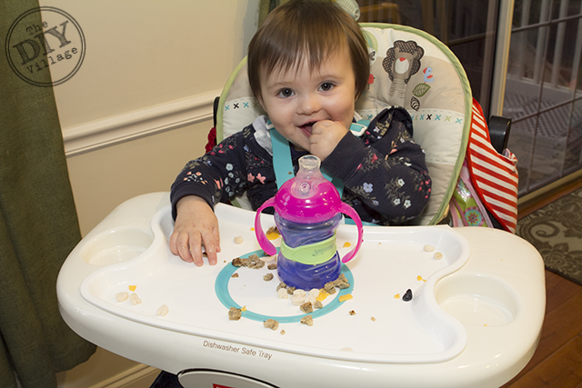 Dirty High Chair Tray