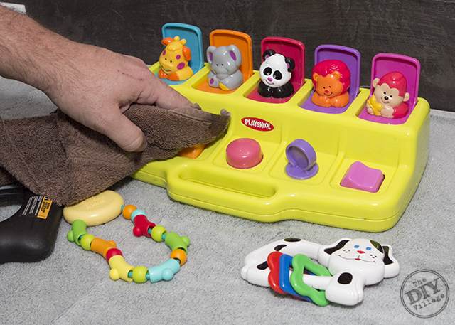 Drying Off Toys