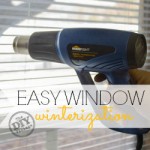 Conserve heat in your home during cold temperatures with easy window winterization