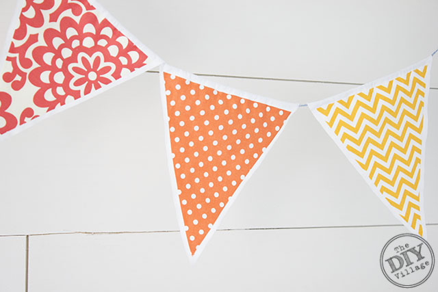 No sew rainbow bunting. Easy project perfect for a nursery, kids room, or party!