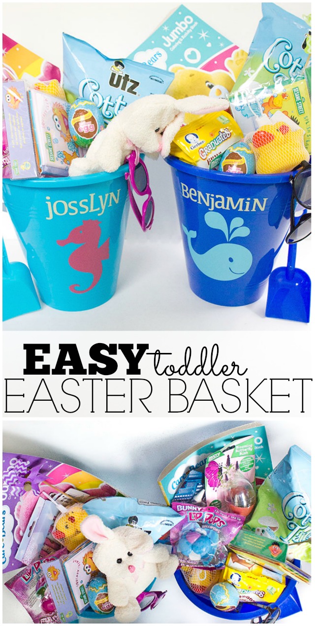 Easy Toddler Easter Basket - for under $15