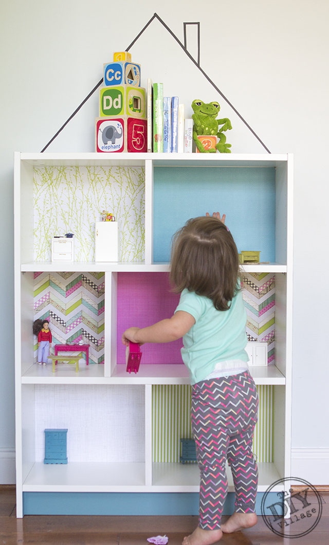 Billy Bookcase Diy Dollhouse Ikea Hack The Diy Village